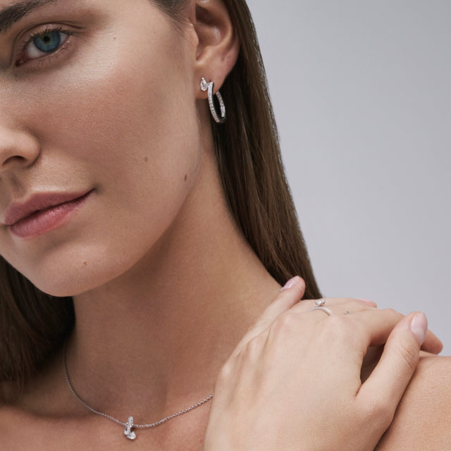 Pendentif Serti sur Vide
